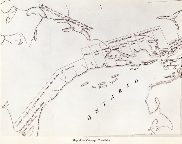early map of prince edward county